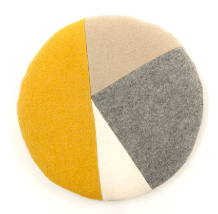 filzkissen // rund