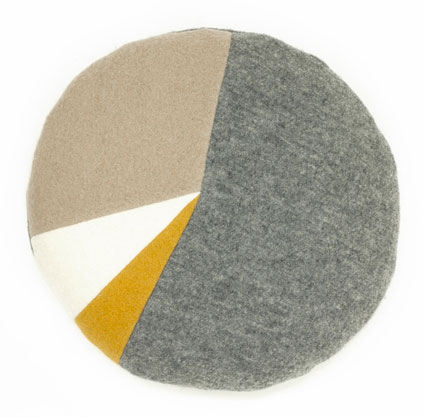 filzkissen // rund