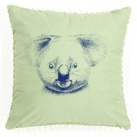 kissen koala gruen