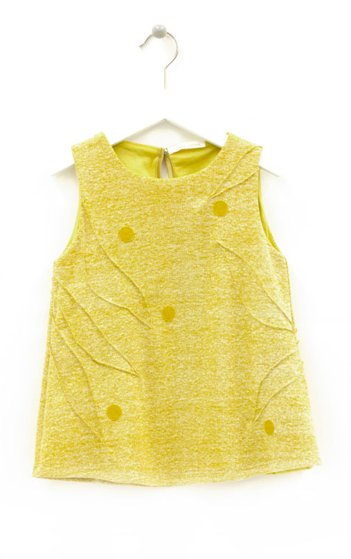 traegerkleid mit biesenstepp